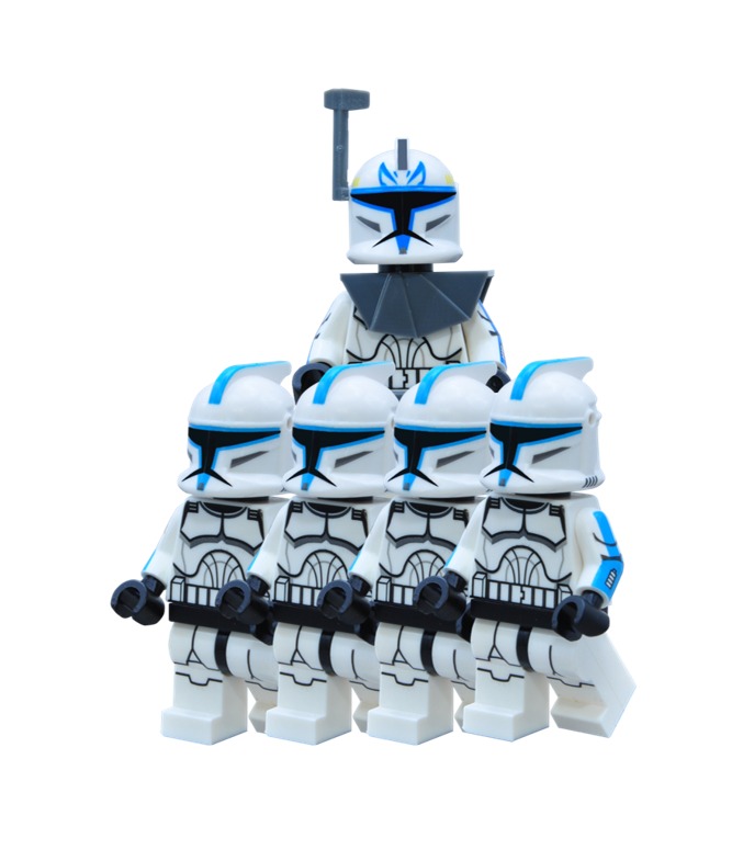 Pack B- Rex w 501st trooper