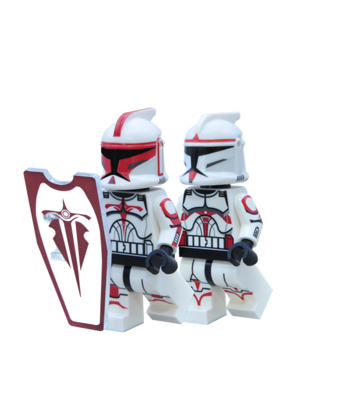 Duo pack- Coruscant guard, Riot trooper