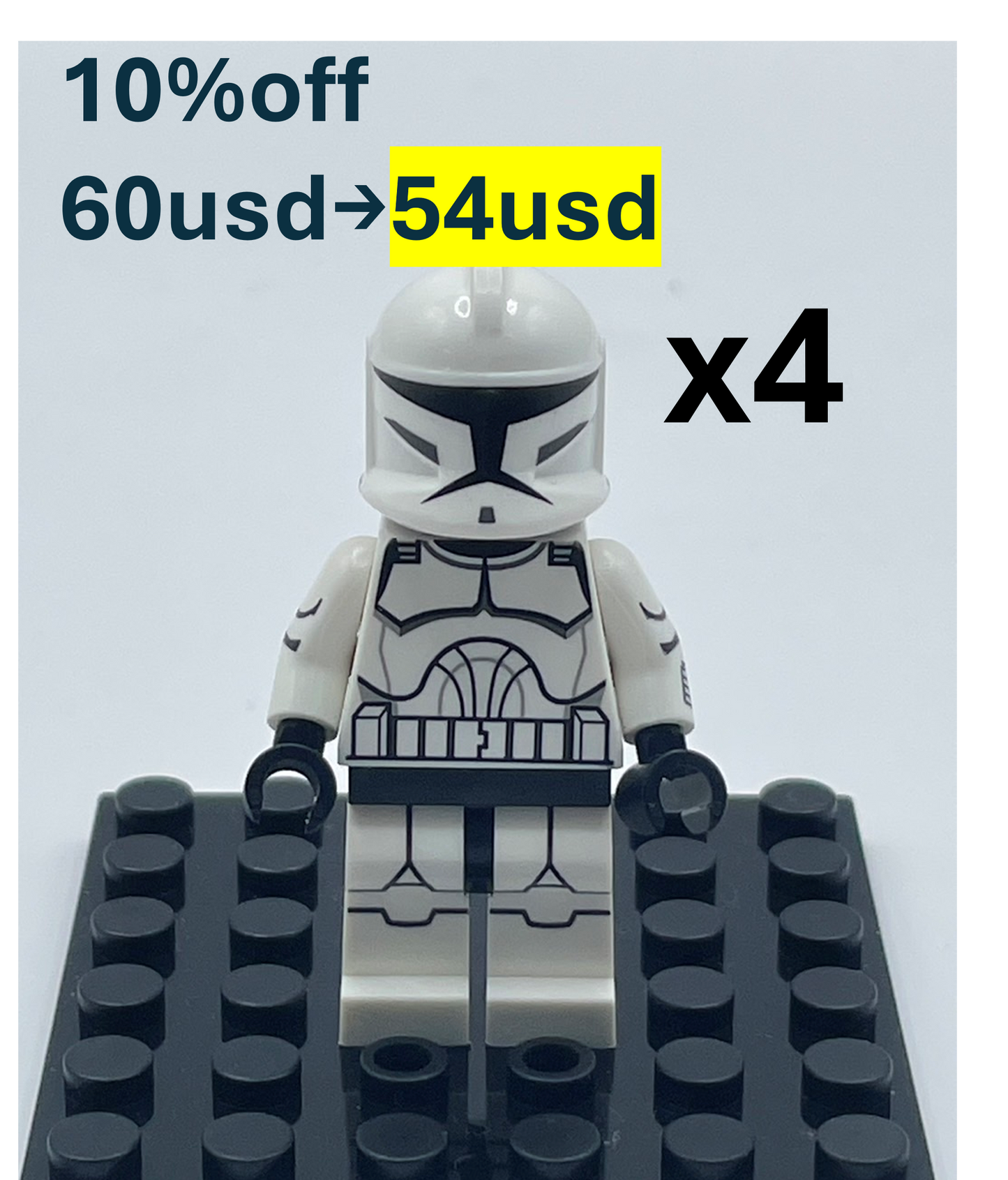 x4 plain trooper