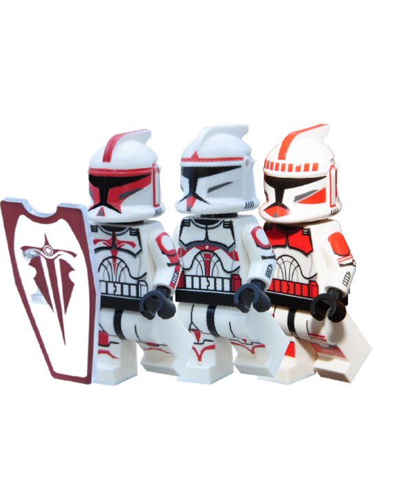 Trio pack- CG trooper, p2 design trooper, riot trooper