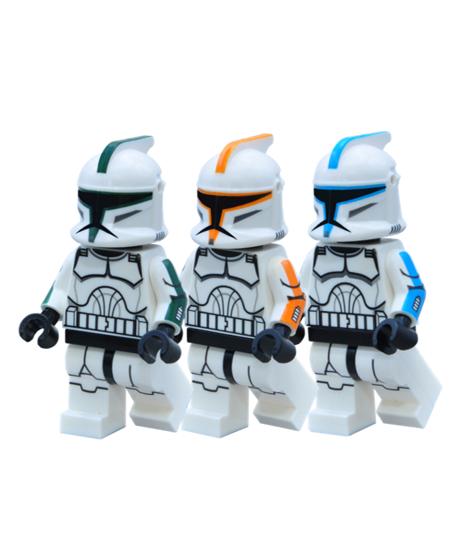 Trio pack- 501st trooper, 212th trooper, 41st trooper