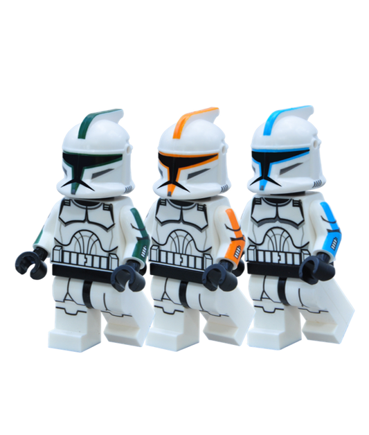 Trio pack- 501st trooper, 212th trooper, 41st trooper