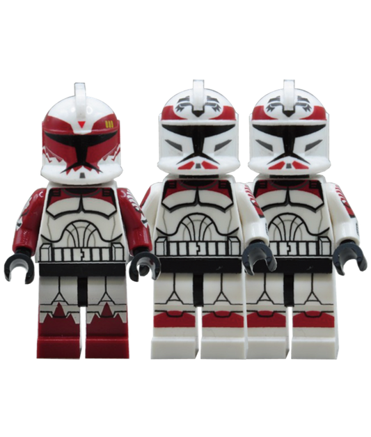 Pack A- 104th DR Commander Wolffe w 104th DR trooper