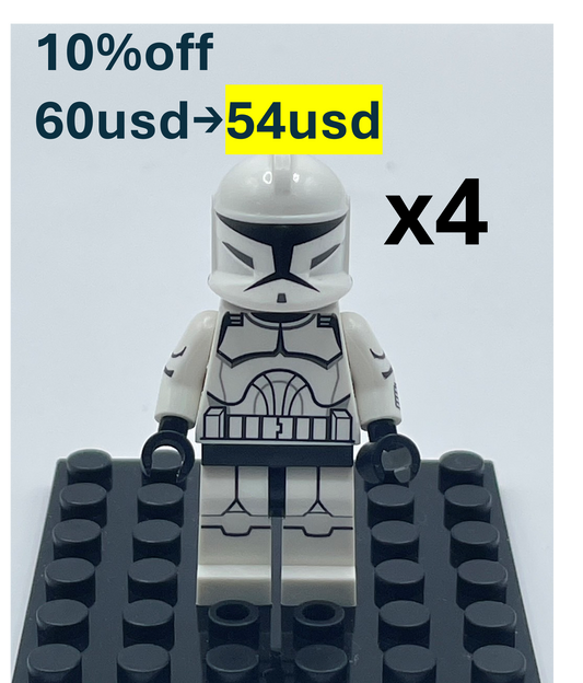 x4 plain trooper
