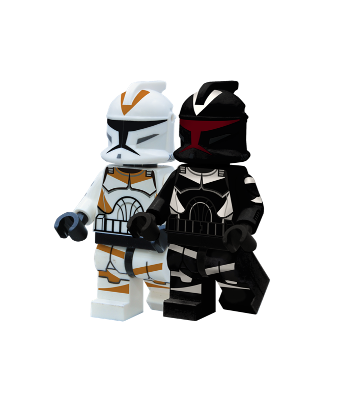 Duo pack- 212th trooper p2 design, shadow trooper