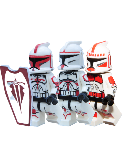 Trio pack- CG trooper, p2 design trooper, riot trooper