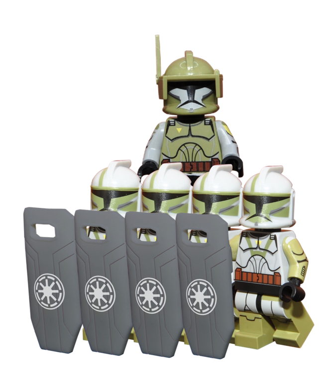 Pack B- Doom w Doom trooper w shield