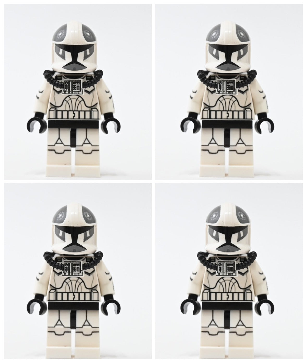Trooper pack - AP1 Pilot Shadow squadron ( Helmet w tube + plain body )