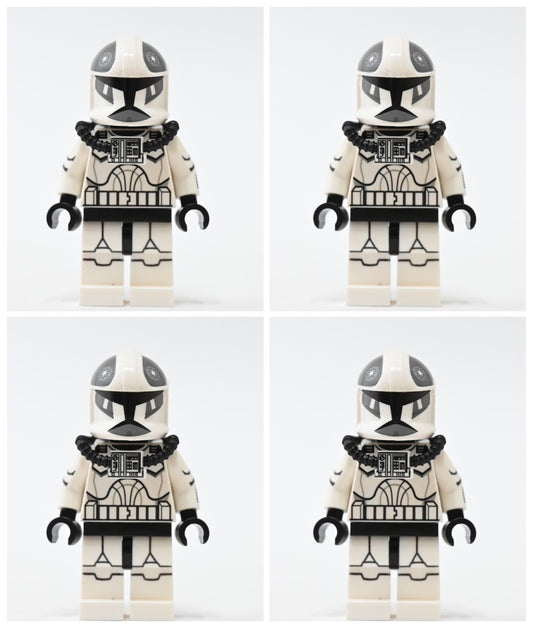 Trooper pack - AP1 Pilot Shadow squadron ( Helmet w tube + plain body )